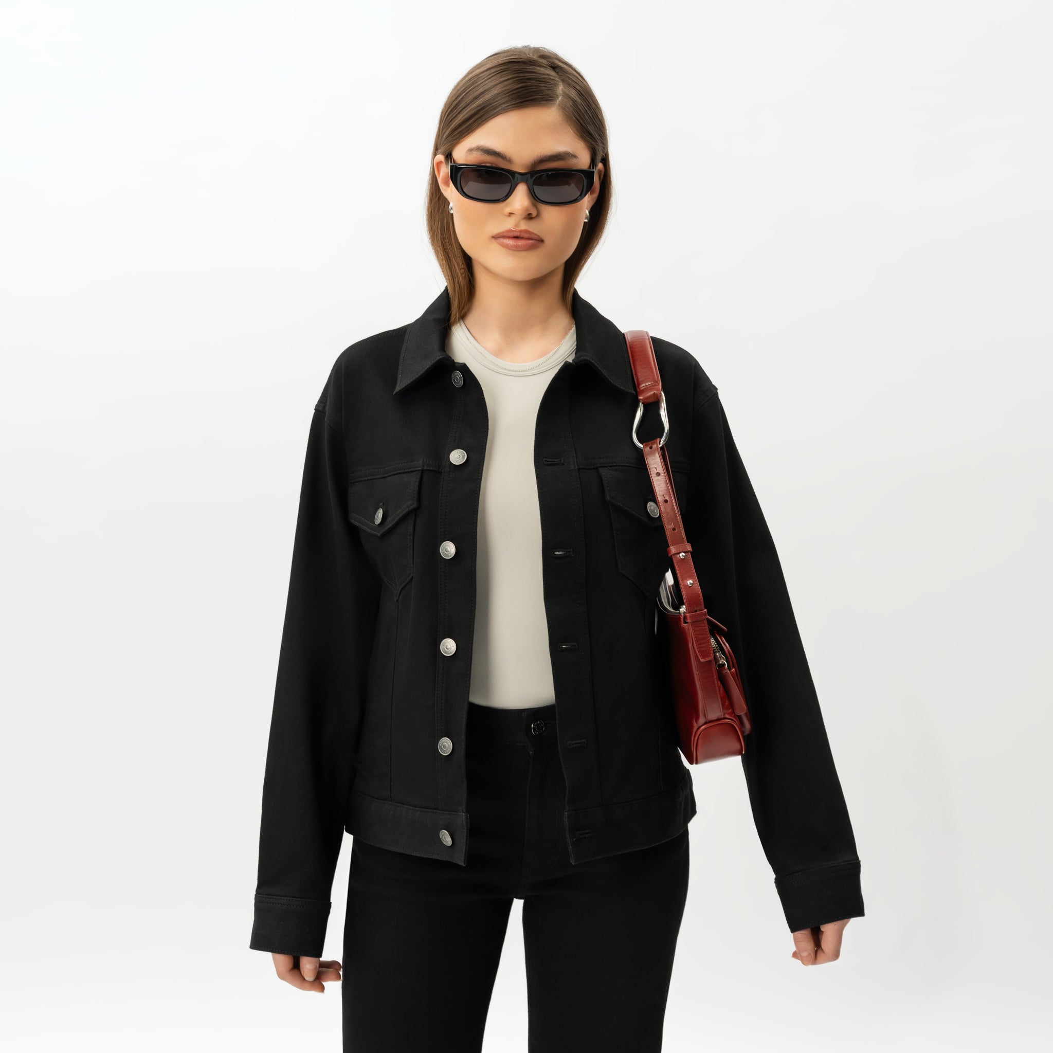 Stretchy ComfortDenim™ Jacket - Ninepine