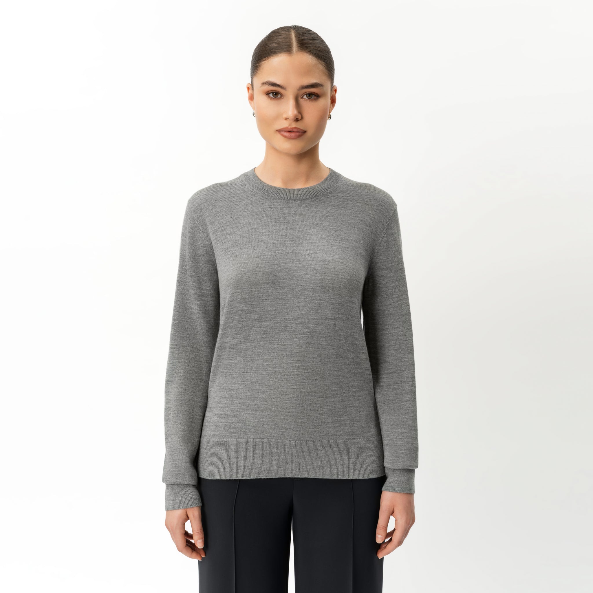 Merino wool crewneck - Ninepine