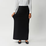 Tailored Ponte Maxi Skirt - Ninepine
