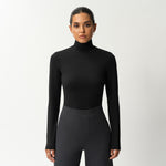 Soft Turtleneck Long-sleeve - Ninepine