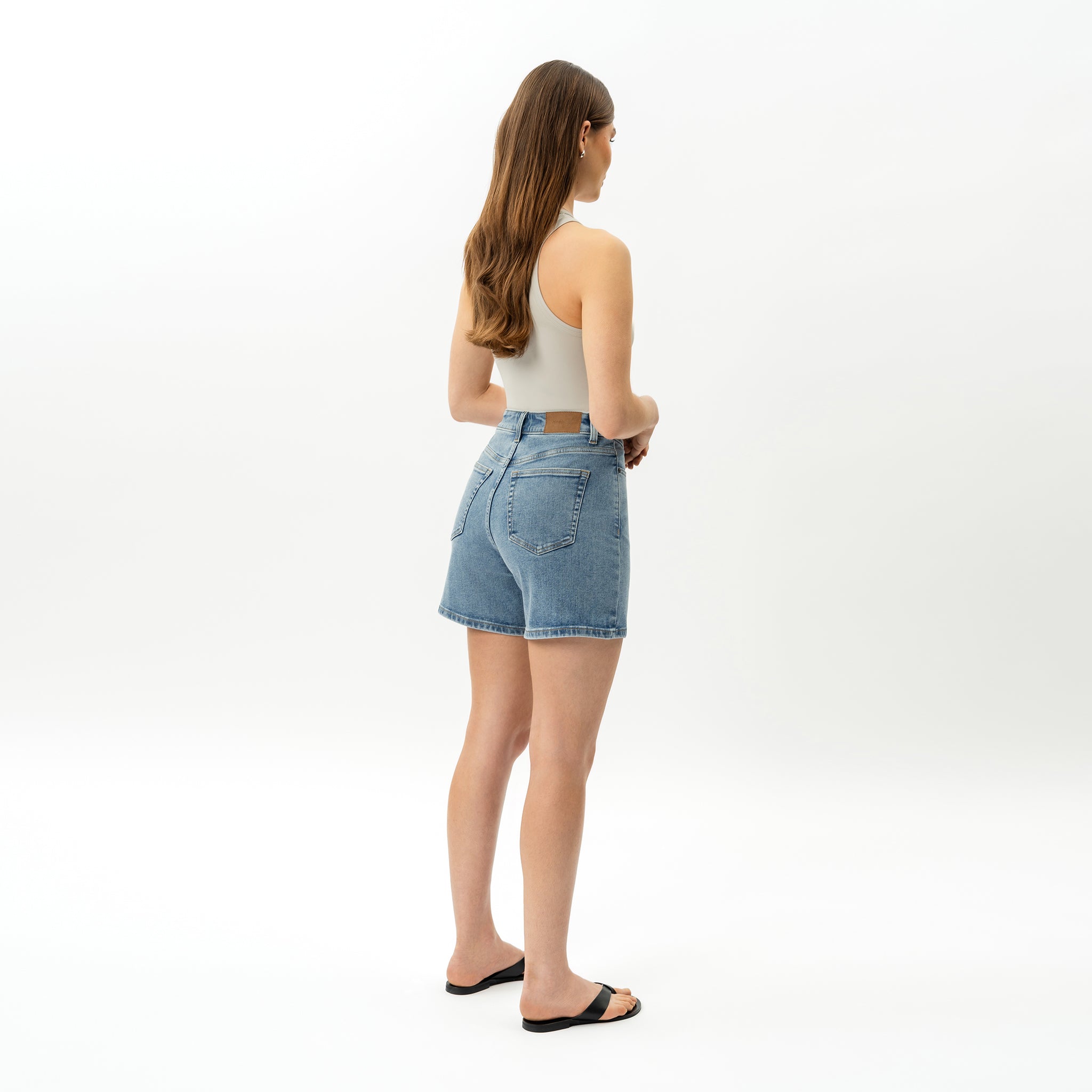 Stretchy ComfortDenim™ Shorts - Ninepine