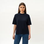 Oversized Boxy Pima T-shirt - Ninepine