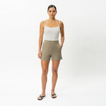 Light Ponte Shorts - Ninepine