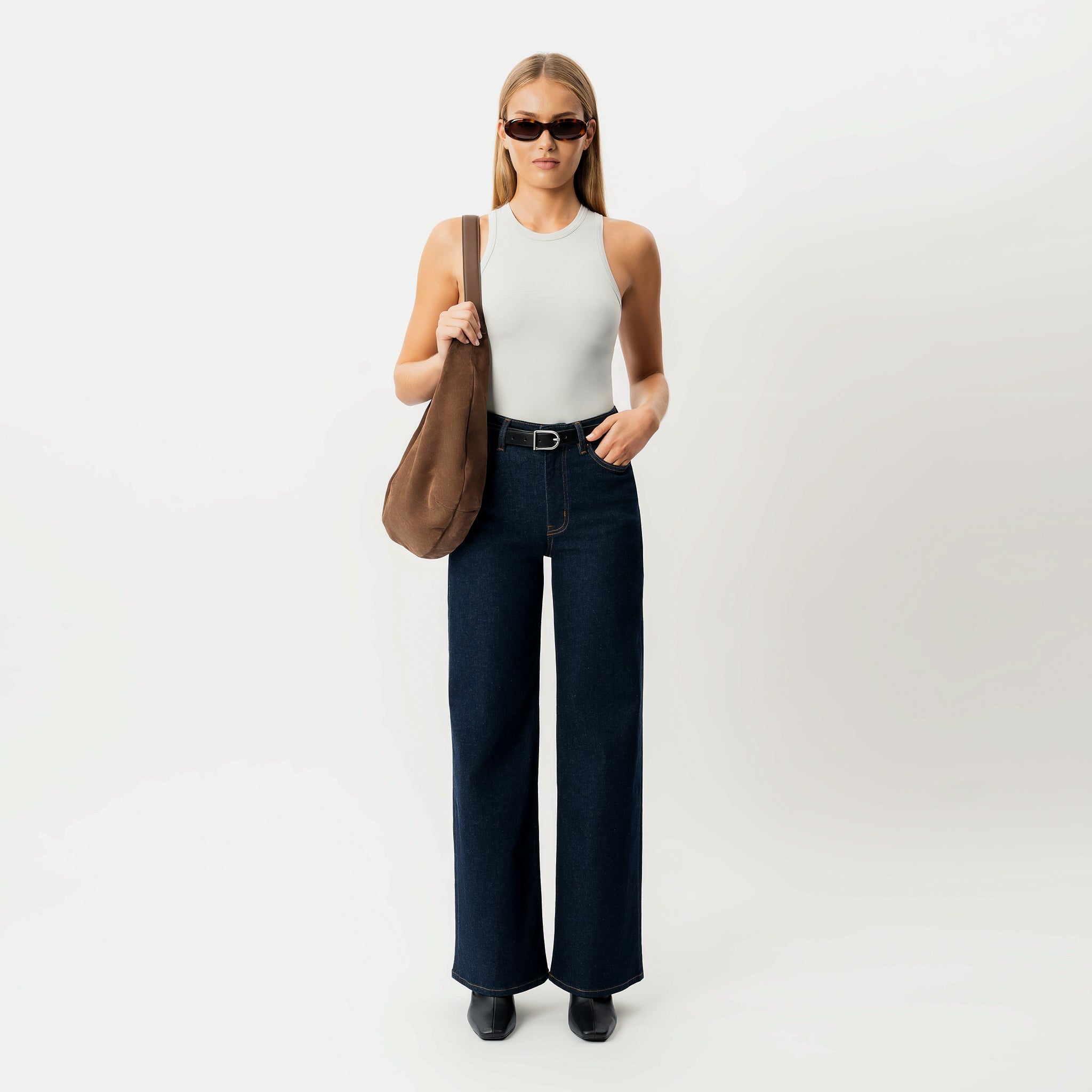 Wide ComfortDenim™ Jeans - Ninepine