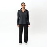 Asana Relaxed Quarter-zip - Ninepine