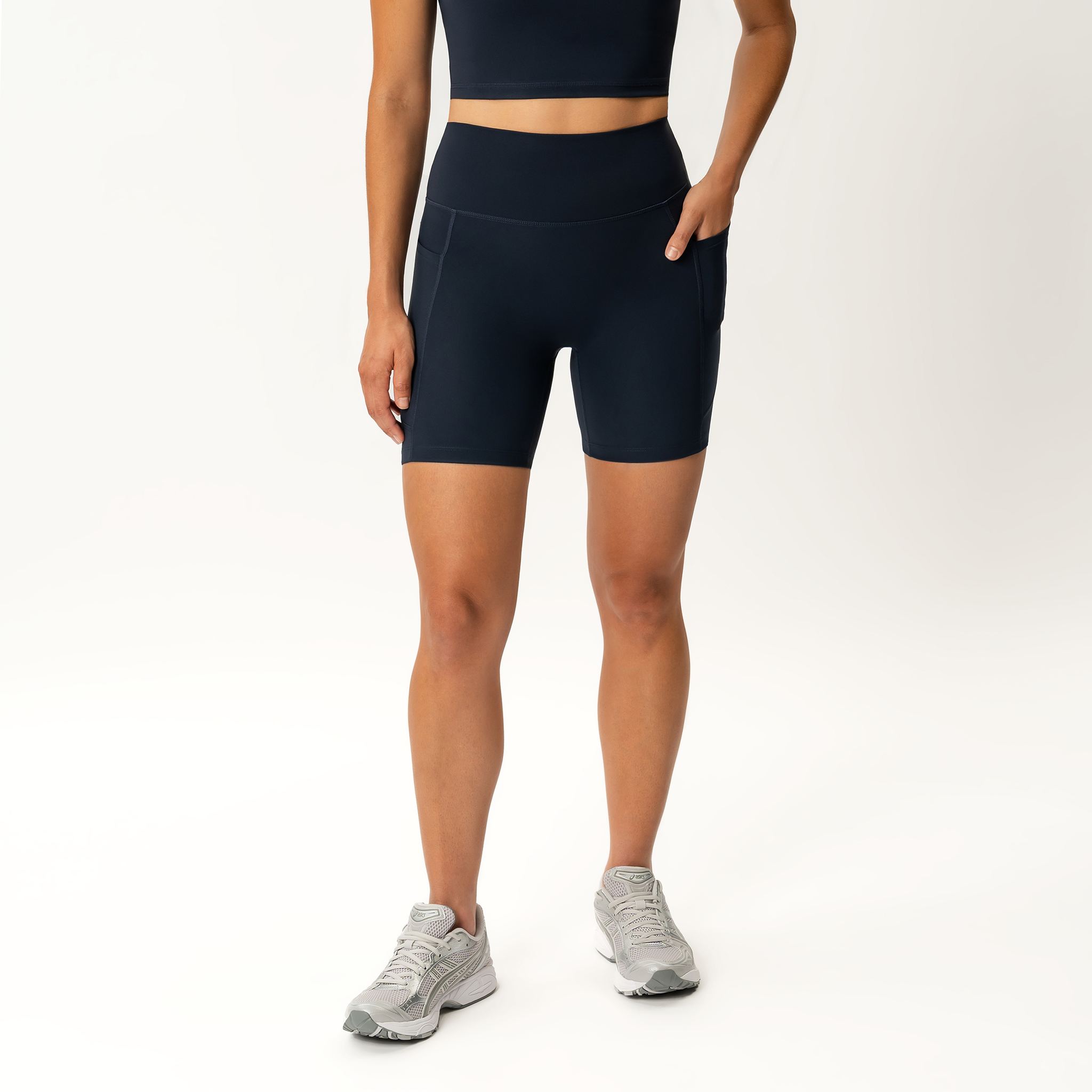 Asana Pocket Biker Short - Ninepine
