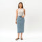 Stretchy ComfortDenim™ Skirt - Ninepine