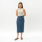 Stretchy ComfortDenim™ Skirt - Ninepine