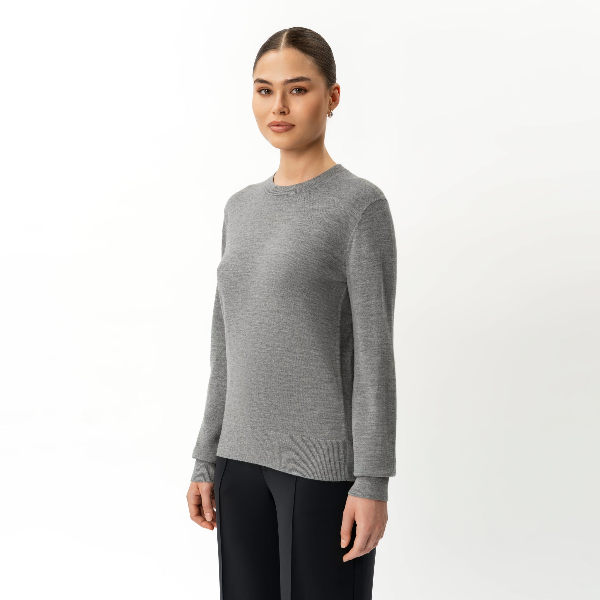 Merino wool crewneck - Ninepine