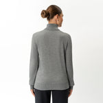 Merino Wool Relaxed Turtleneck - Ninepine