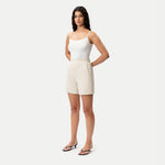 Light Ponte Shorts - Ninepine