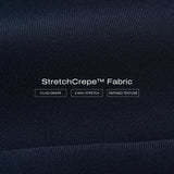 Crepe Slim Trouser - Ninepine