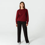 French Terry Crewneck Sweater - Ninepine